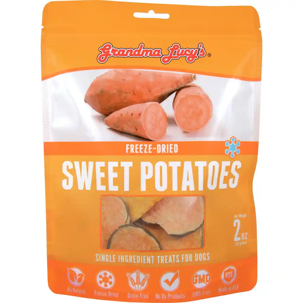 Grandma Lucy’s Dog Treats FD Swt Potes - 2-oz