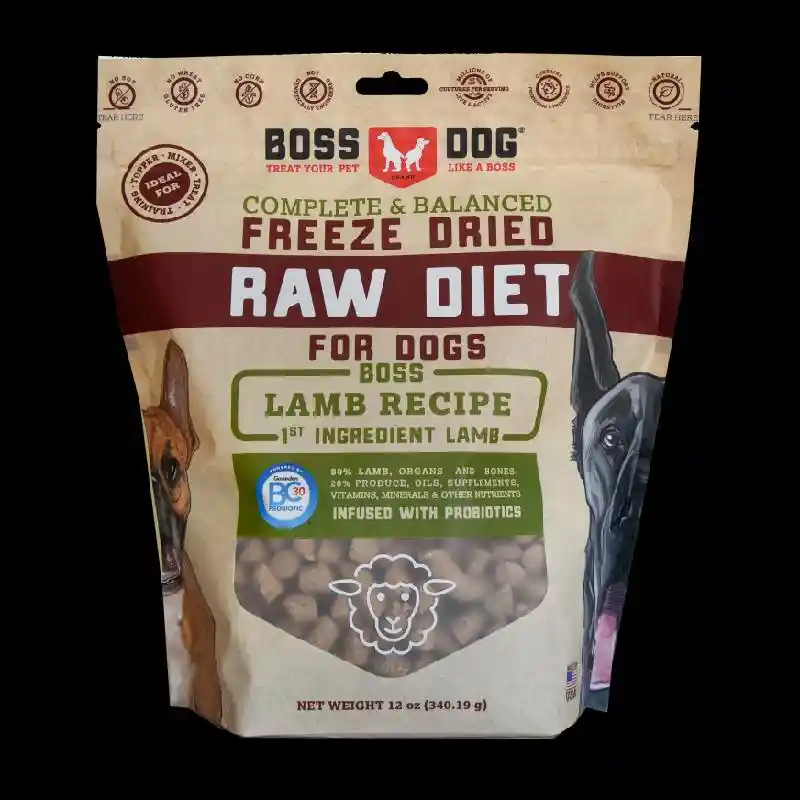 Nature's Variety Instinct Longevity FD Raw Food for Dogs Adult - Lamb 9.5-oz