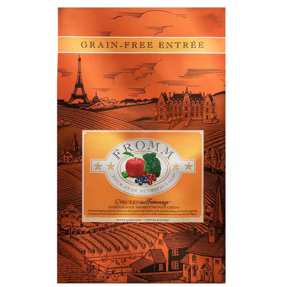 Fromm 4Star Dry Dog Food GF Ckn Au Frommage - 26# (Special Order)