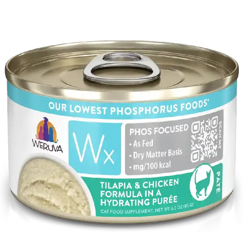 Weruva Cat - Wx Cans Tilapia & Ckn - 3-oz