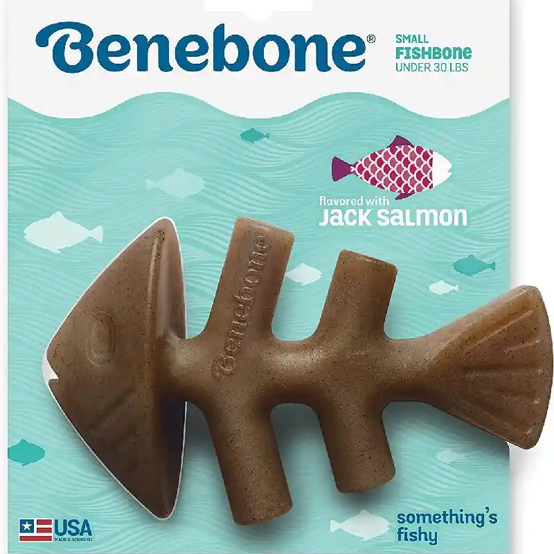Benebone Dog Chews Slmn Fishbone - Small