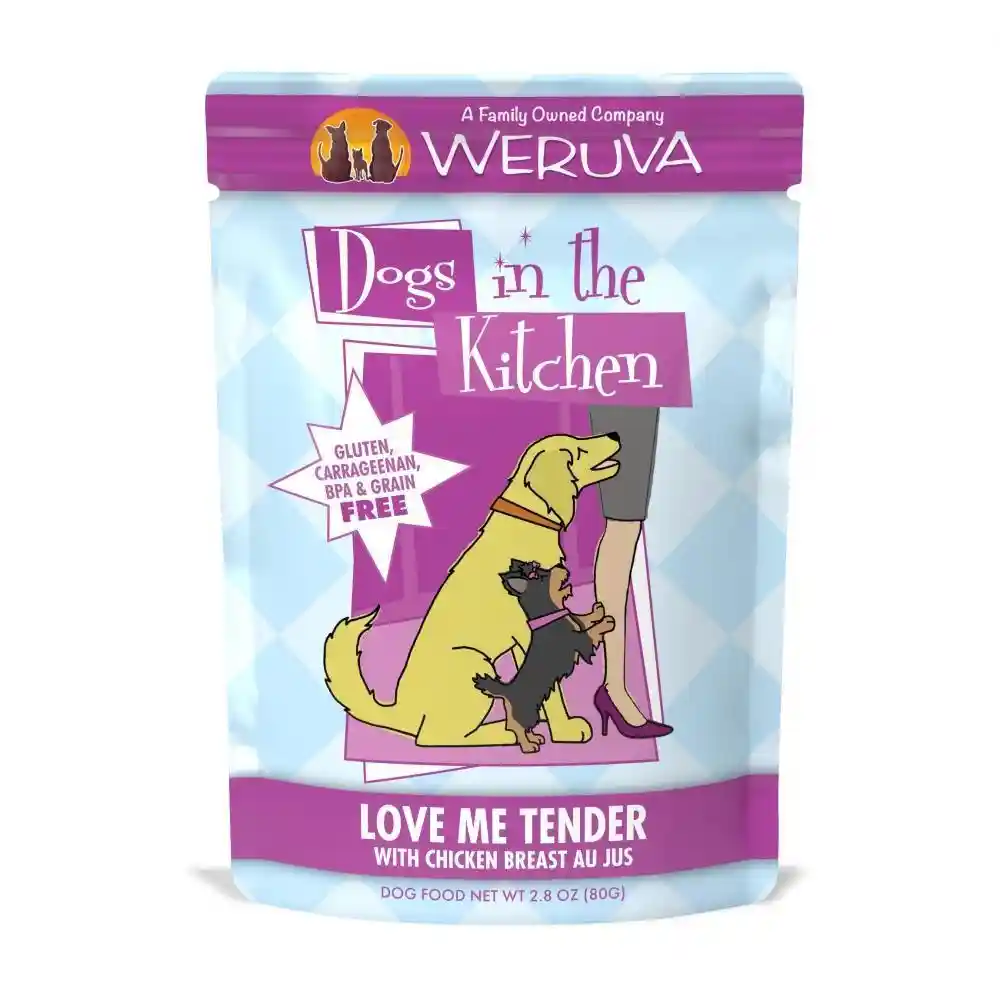 Weruva Dog - Dogs in the Kitchen Pches Love Me Tender - 2.8-oz