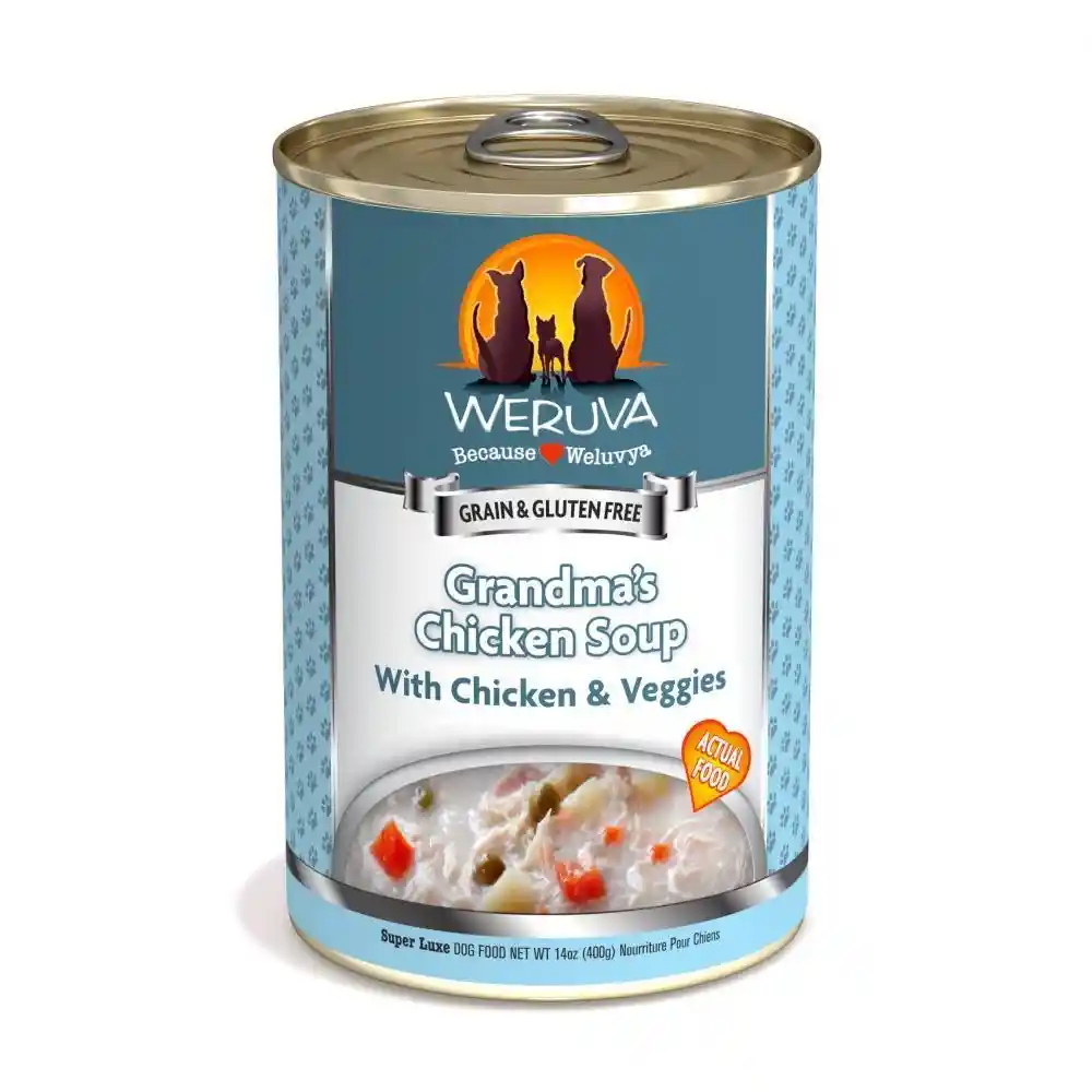 Weruva Dog - Classic Dog Cans Grandma's Ckn Soup - 14-oz