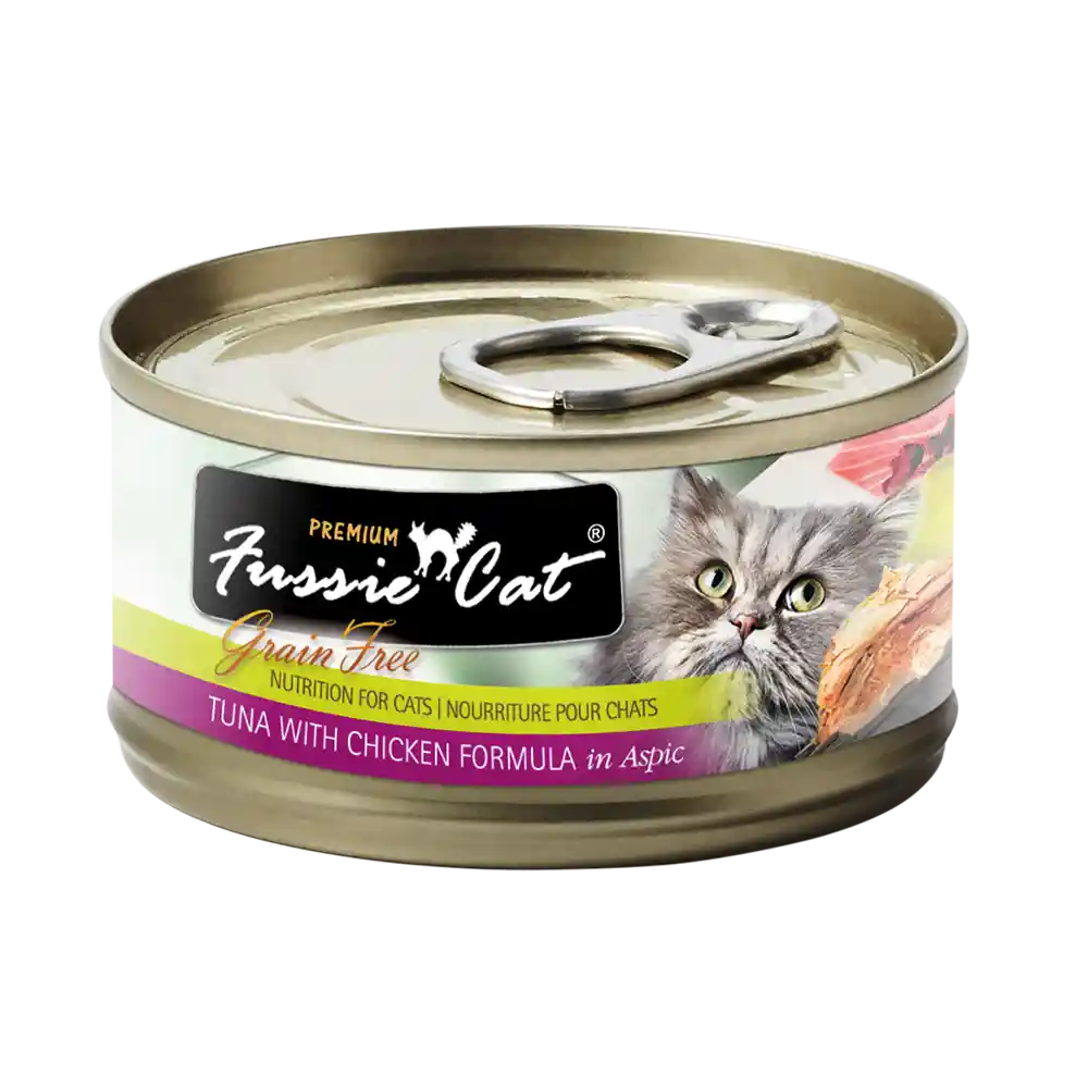Fussie Cat Wet Food Premium - Tuna & Ckn - 5.5-oz