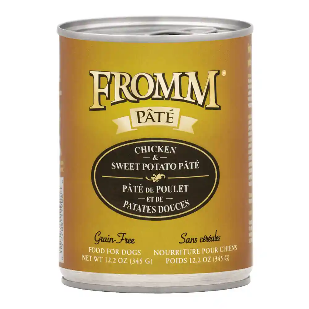 Fromm Pate Wet Dog Food - GF Ckn & Swt Pot 12.2oz