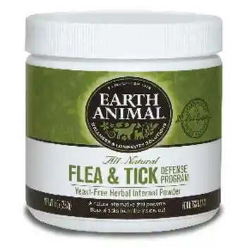 Earth Animal Nature's Protection Products F&T Daily Herbal Internal Powder (Yeast Free) - 8-oz