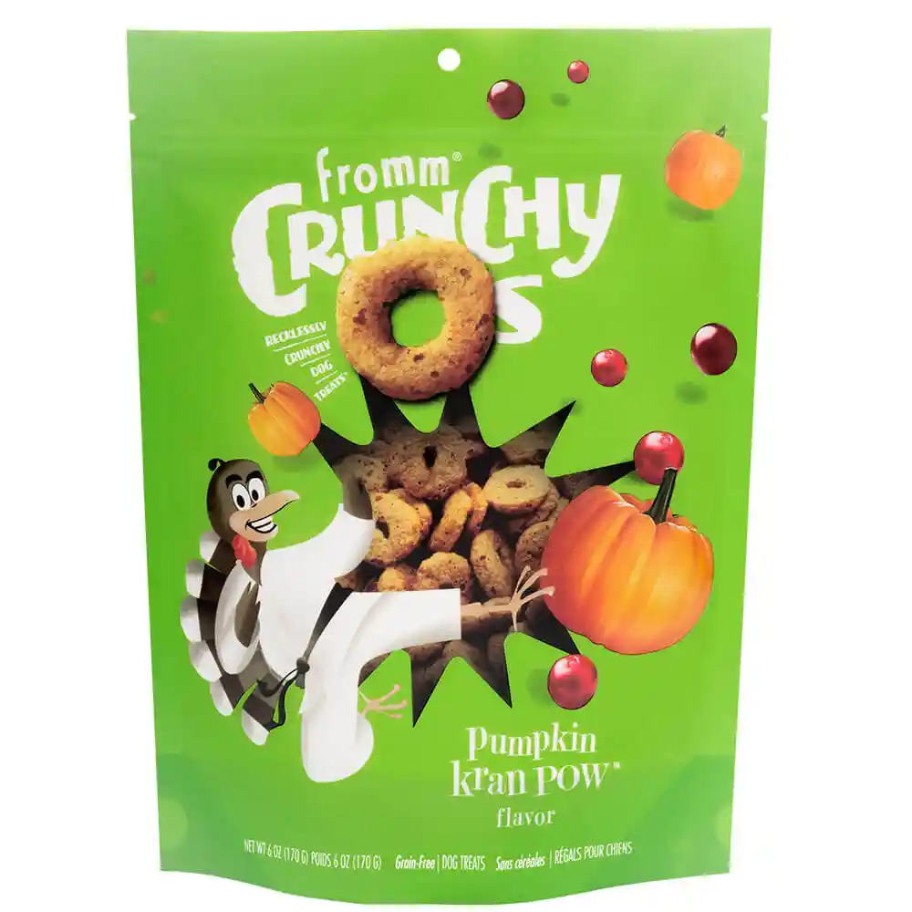 Fromm Crunchy O's - Pumpkin Kran Pow 6oz