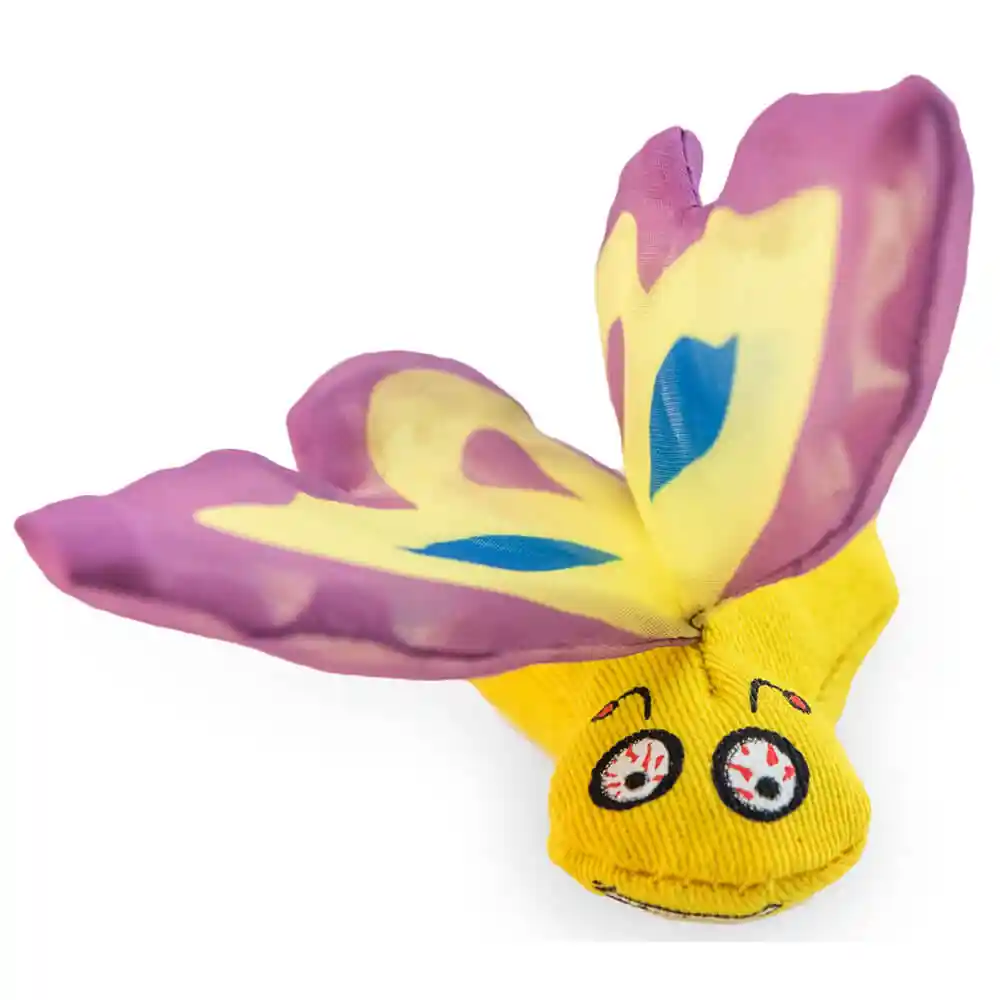 Yeowww! Catnip & Toys Purple Butterfly