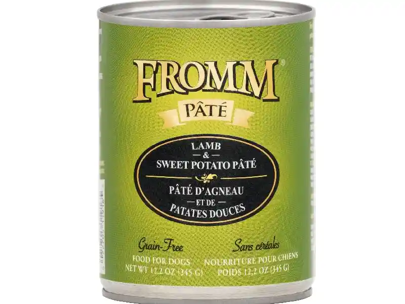 Fromm Pate Wet Dog Food GF Lamb & Swt Pot - 12.2-oz