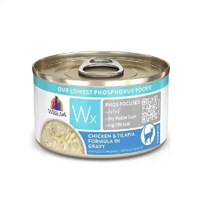 Weruva Cat - Wx Cans Ckn & Tilapia Gravy - 3-oz