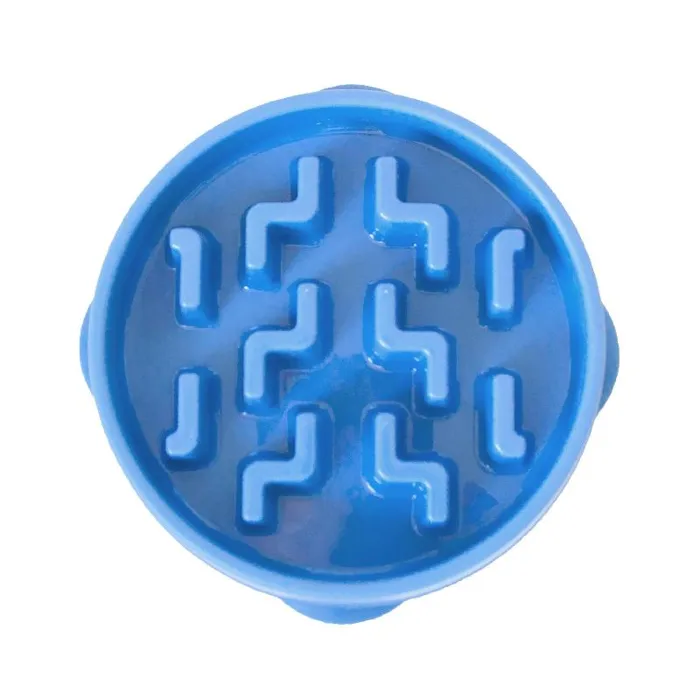 Outward Hound Fun Feeder Notch- Blue Sm
