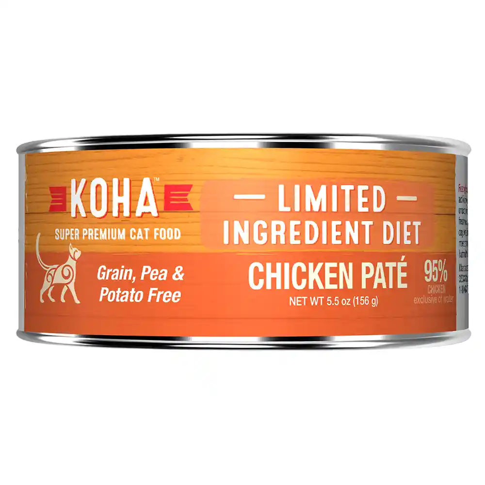 Koha Grain Free Cat Food LID Pate - Ckn 5.5-oz