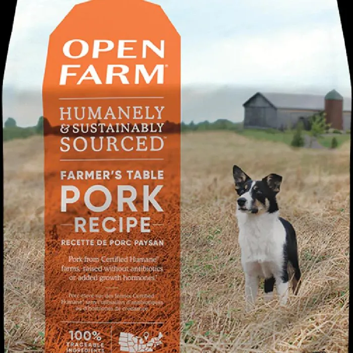 Open Farm Gran Free Farmer's Table Pork Dry Dog Food 22-lb