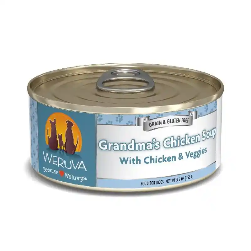 Weruva Dog - Classic Dog Cans Grandma's Ckn Soup - 5.5-oz