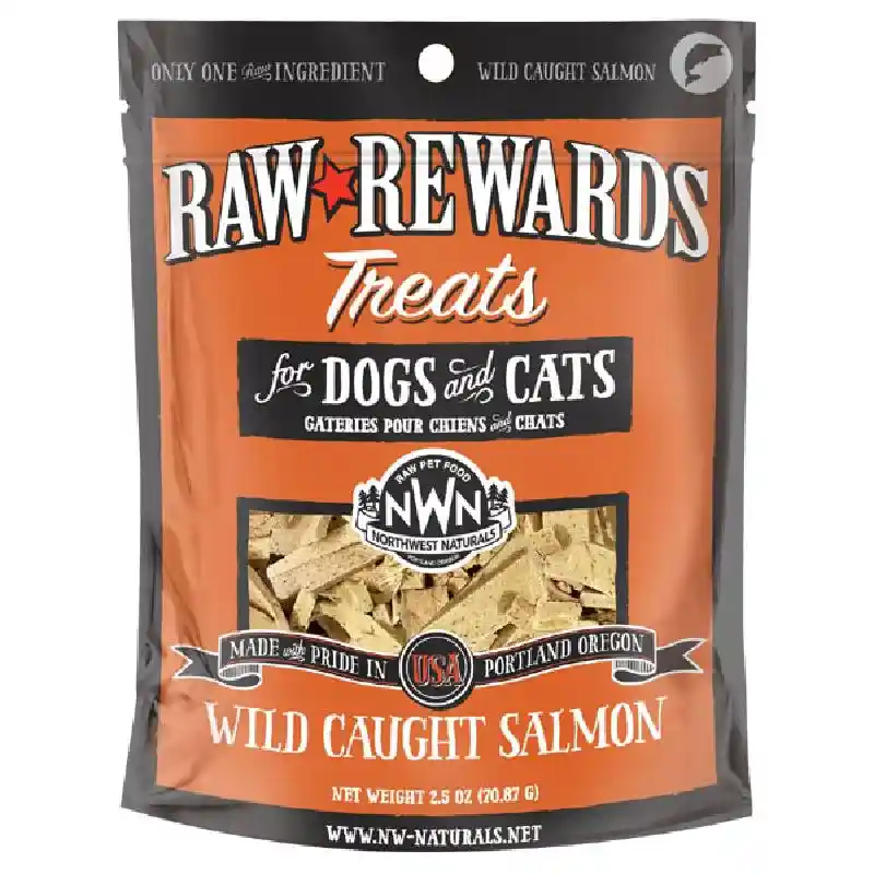 Northwest Nats FD Treats Salmon Treat 2.5 Oz