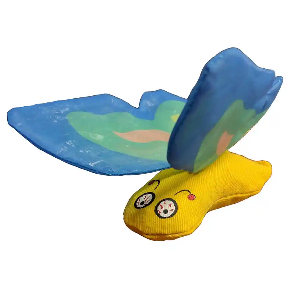 Yeowww! Catnip & Toys Blue Butterfly