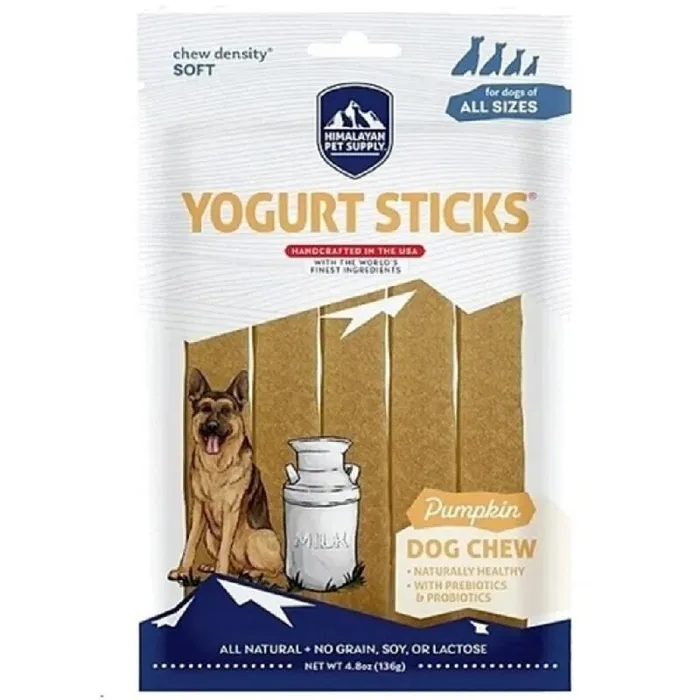 Himalayan Dog Yogurt Sticks Pumpkin 4.8-oz
