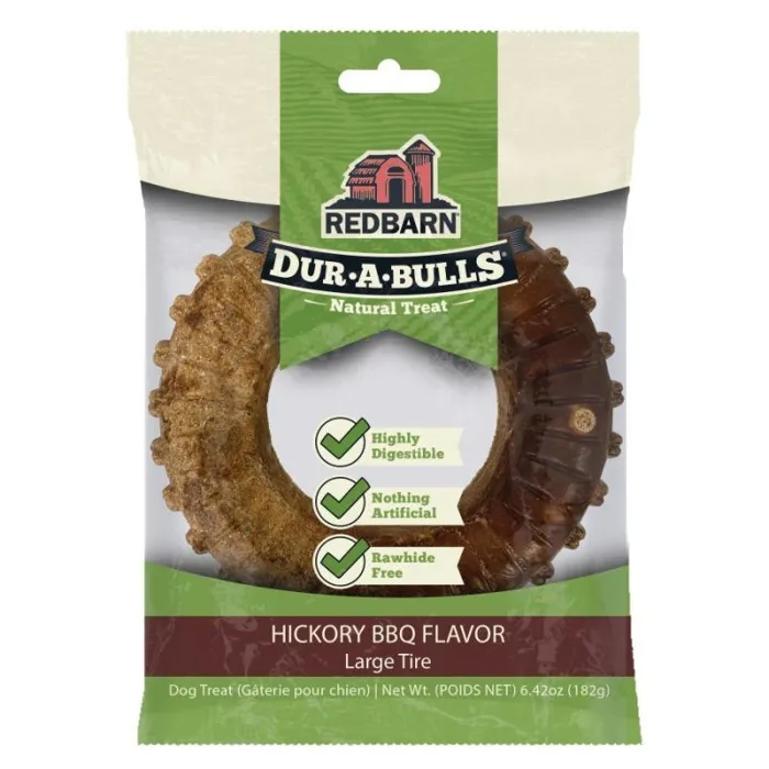 Redbarn Dur-a-bulls Tire Large Hickory Bbq 14ct