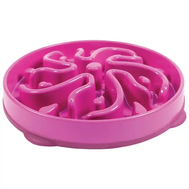 Outward Hound Fun Feeder Slo Bowl Large (Regular) - Purple