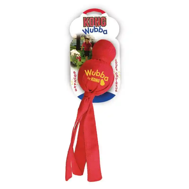 Kong Wubba Assorted Colors Large