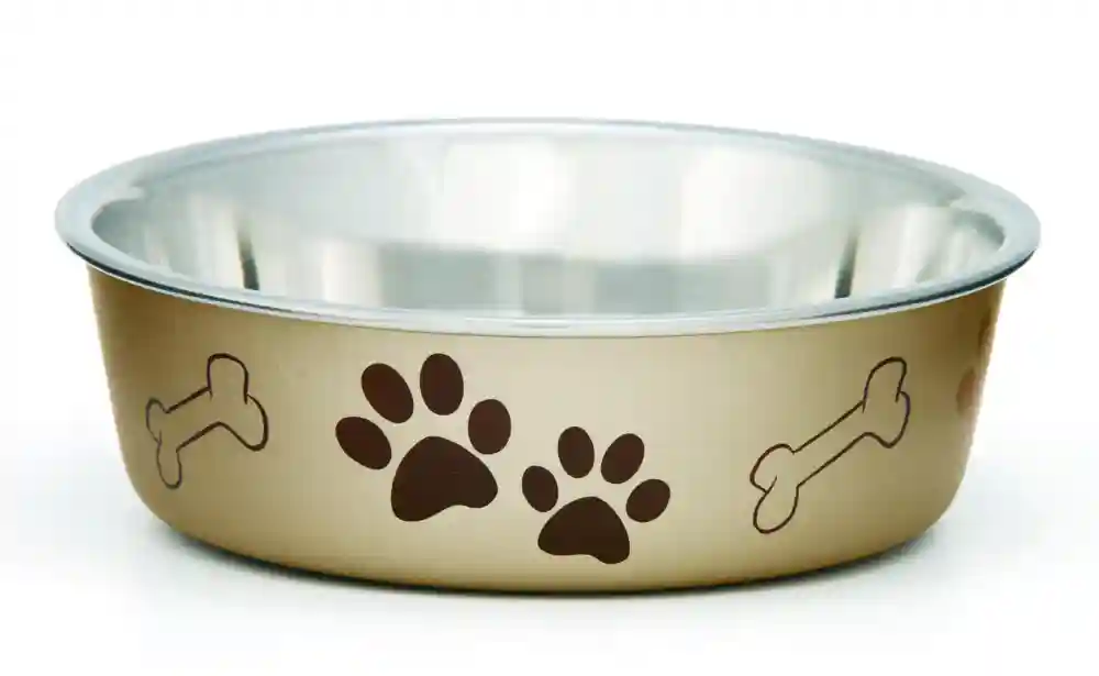 Loving Pets Bowls Bella Bowl - Champagne - Large