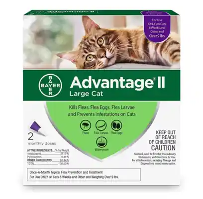 Advantage Cat - F&T Medication Large (Over 9#) - 2-Pack