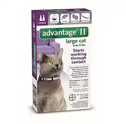 Advantage Cat - F&T Medication Large (Over 9#) - 2-Pack