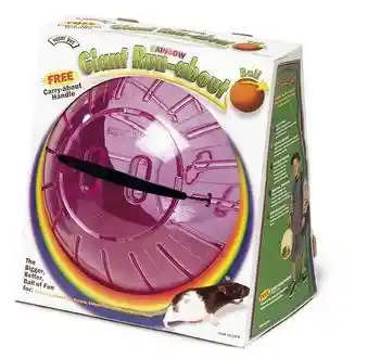 Kaytee Run-About Ball - 11.5" - Rainbow
