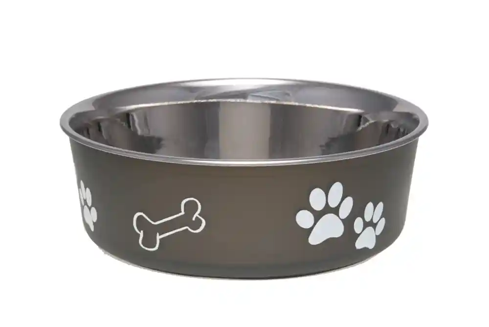 Loving Pets Bowls Bella Bowl - Espresso - Medium