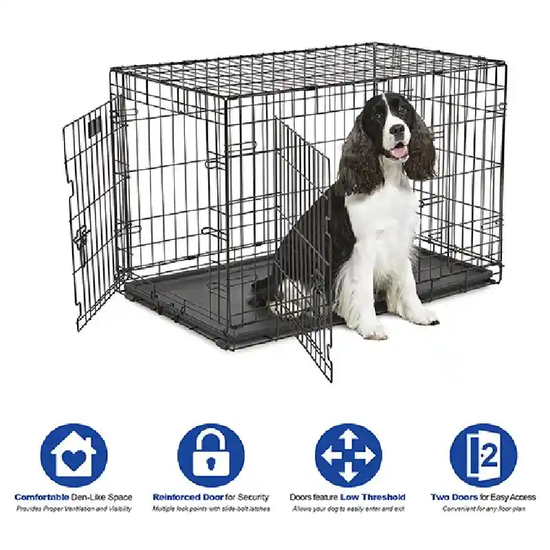 Midwest Dog Crates: XS-XL Contour Dbl Door - Intermediate 36"