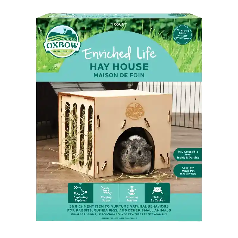 Oxbow Small Animal Treats, Toys & Supplements Toy - Hay House