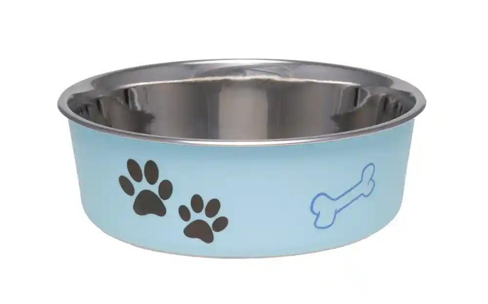 Loving Pets Bowls Bella Bowl - Murano Blue - Small