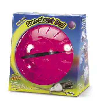 Kaytee Run-About Ball - 11.5" - Rainbow
