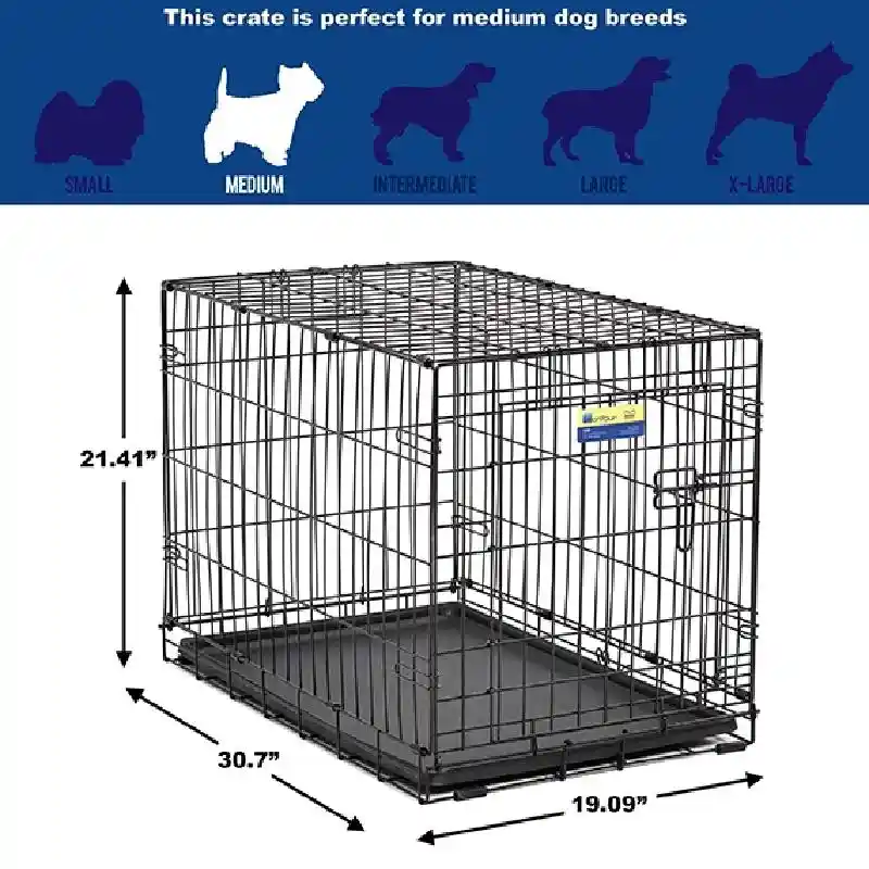 Midwest Dog Crates: XS-XL Medium 30"