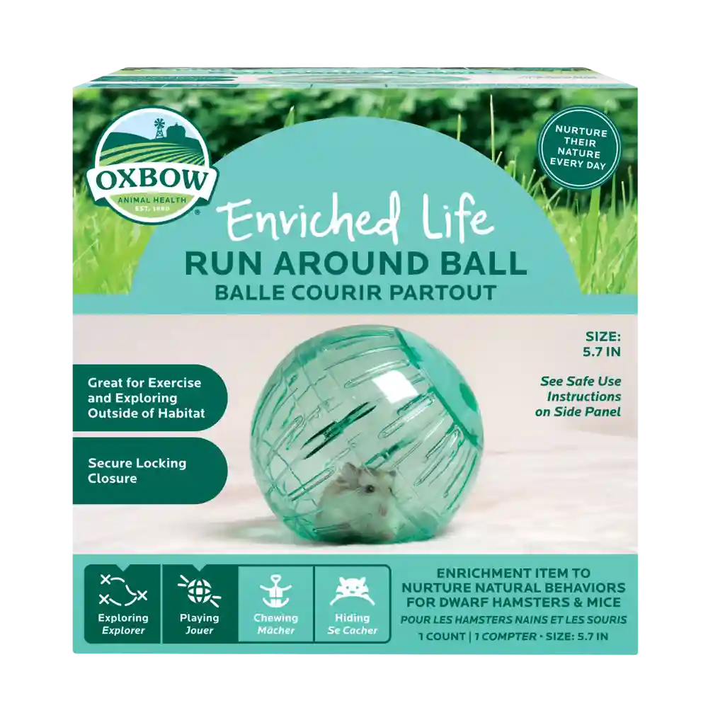 Oxbow Small Animal Treats, Toys & Supplements Toy - Run Around Ball