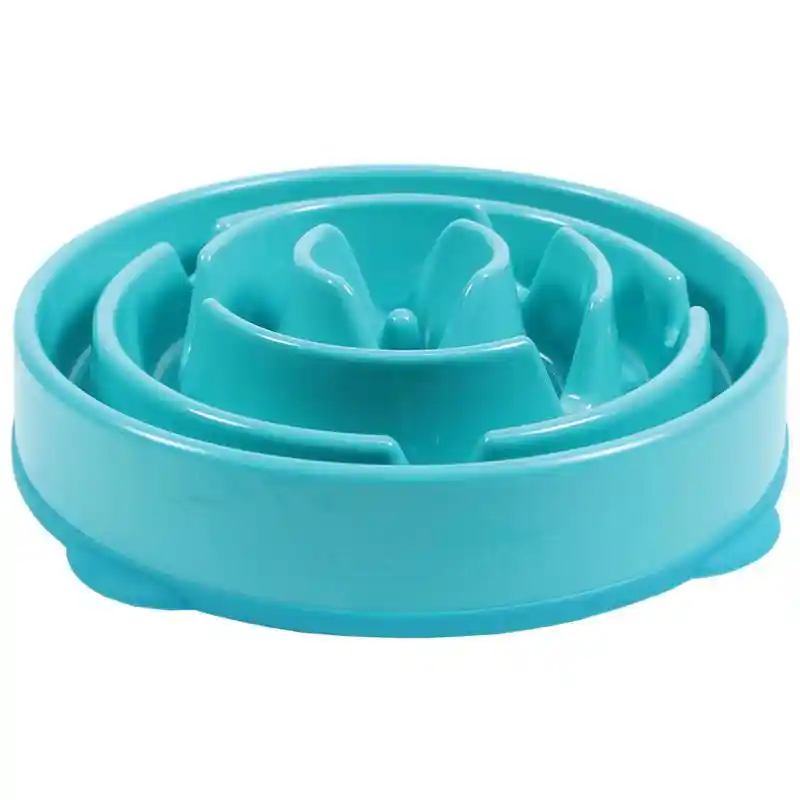 Outward Hound Fun Feeder Slo Bowl Large (Regular) - Turquoise