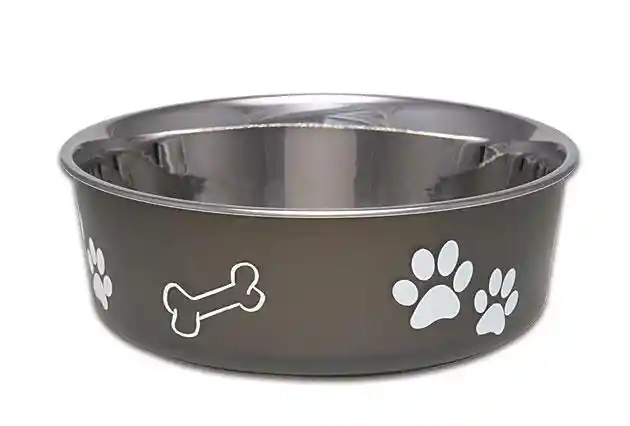 Loving Pets Bowls Bella Bowl - Espresso - Medium