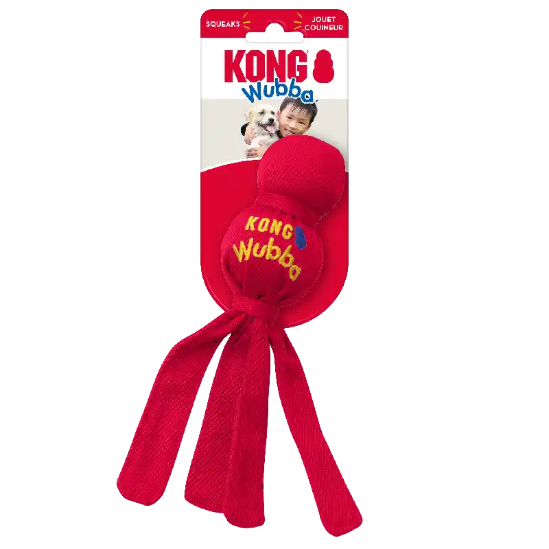 Kong Wubba Assorted Colors Small