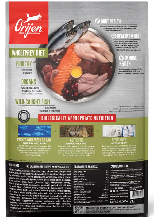 Orijen Adult Dog Food Senior 25-lb
