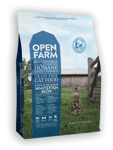 Grain Free Catch Of The Season Whitefish Recipe Dry Cat Food 4-lb