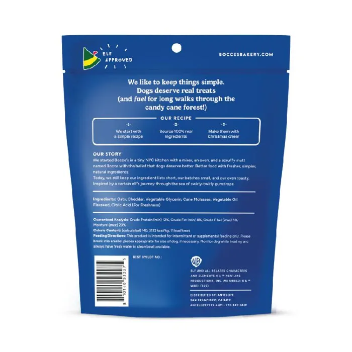 Bocce's Holiday Soft & Chewy Nutcracker Bites 6oz Bag