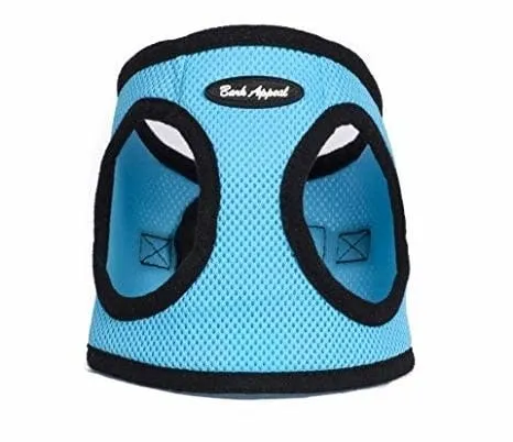 Bark Appeal Ez Wrap Harness Aqua Blue Medium