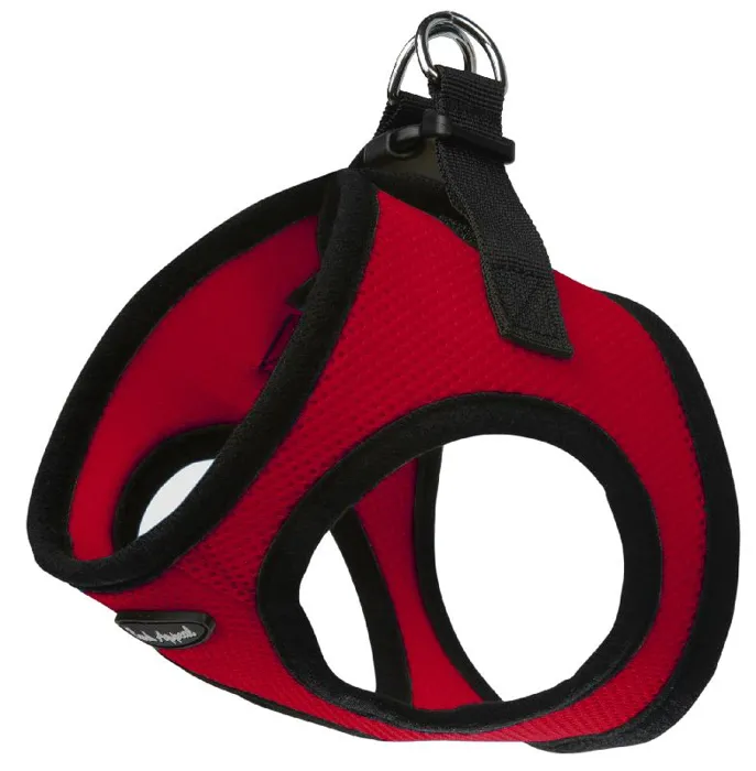 Bark Appeal Ez Wrap Mesh Harness Red Sm