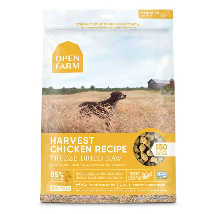 Freeze Dried Raw Morsels Chicken - 22oz