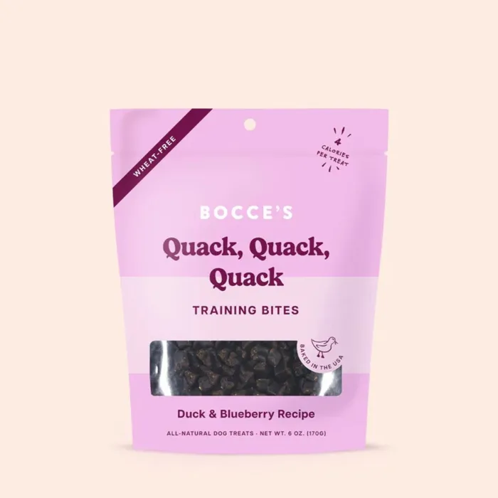 Bocce's Quack Quack Quack Training Treats 3-oz