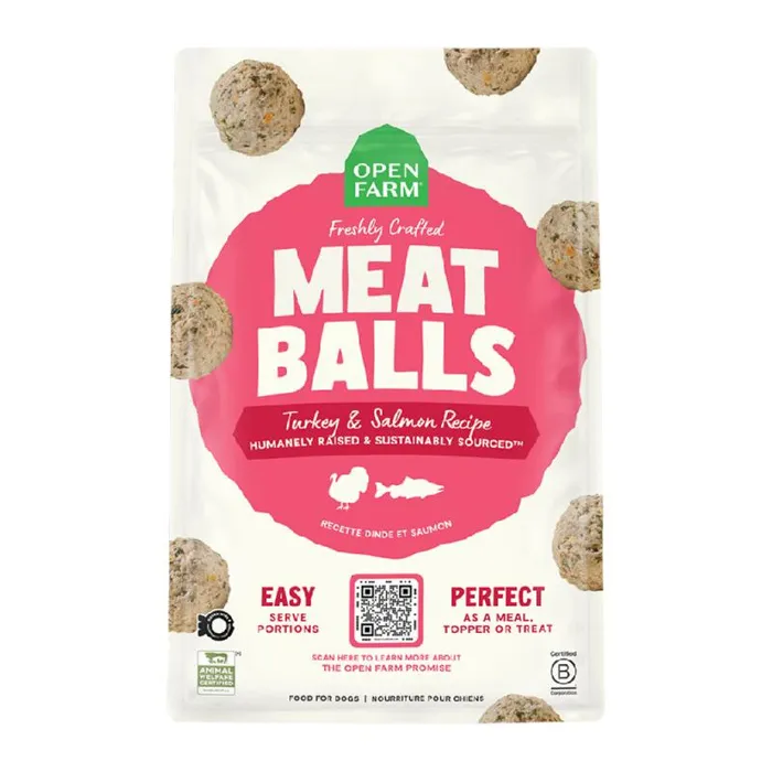 Open Farm Meatballs Turkey & Salmon 14-oz