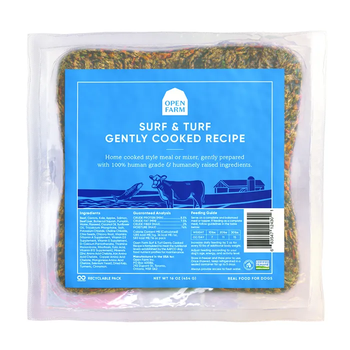 Frozen Gently Cooked Surf Turf - 16oz
