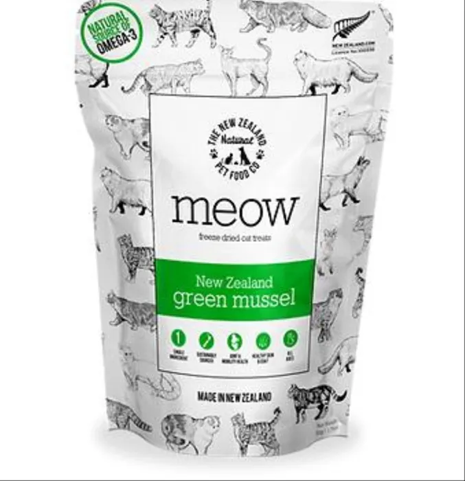The New Zealand Meow Green Lipped Muscles 1.76-oz