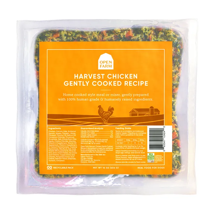 Frozen Gently Cooked Chicken - 16oz