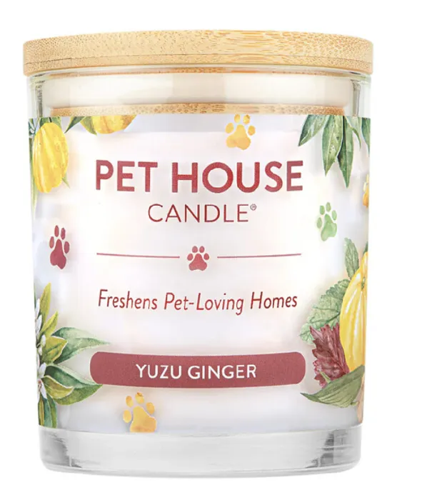 Pet House Candle Yuzu Ginger 9 Oz 3/case Spring 2026